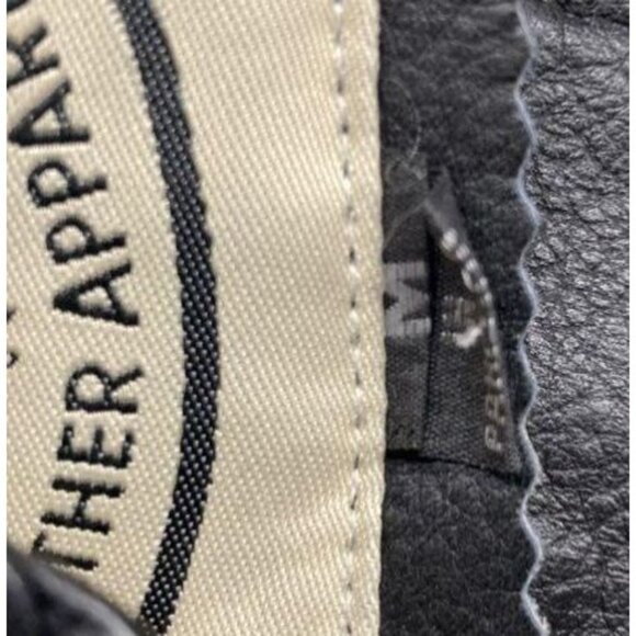 Road Dawgs Place Women's Black Leather Motorcycle Chaps With Rose Cutout Design - Picture 6 of 6